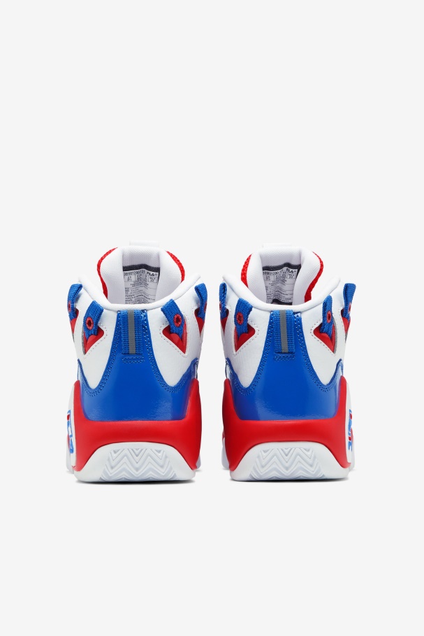 Fila UK White/Red/Blue Big Kids\' Grant Hill 1