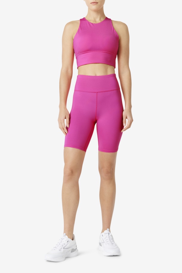 Forza 8\" Bike Short Fila UK Bright Pink