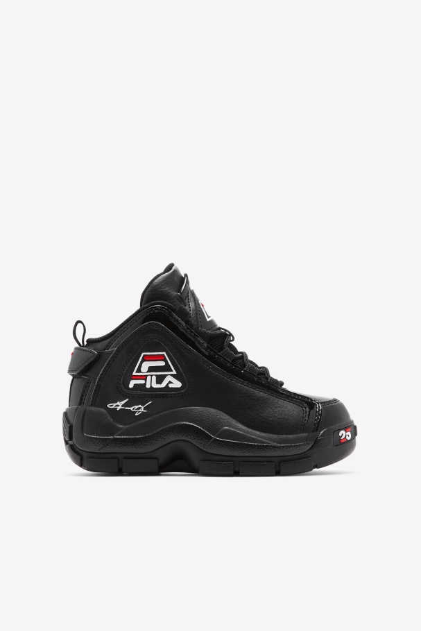 Big Kids' Grant Hill 2 25th Anniversary Edition Black/White/Red Fila UK