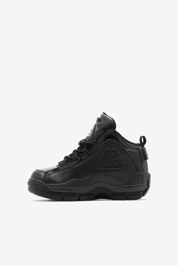 Big Kids\' Grant Hill 2 25th Anniversary Edition Black/White/Red Fila UK