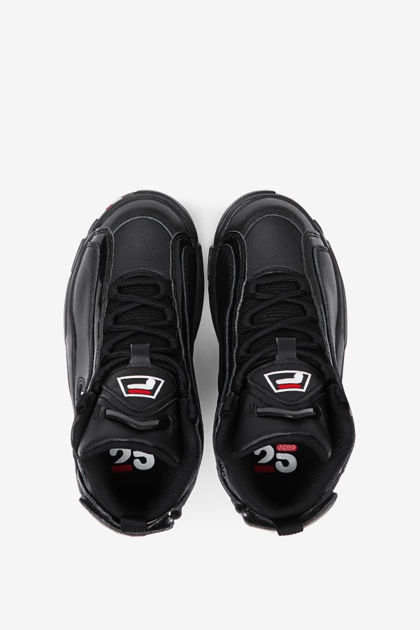 Big Kids\' Grant Hill 2 25th Anniversary Edition Black/White/Red Fila UK
