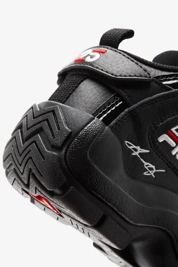 Big Kids\' Grant Hill 2 25th Anniversary Edition Black/White/Red Fila UK