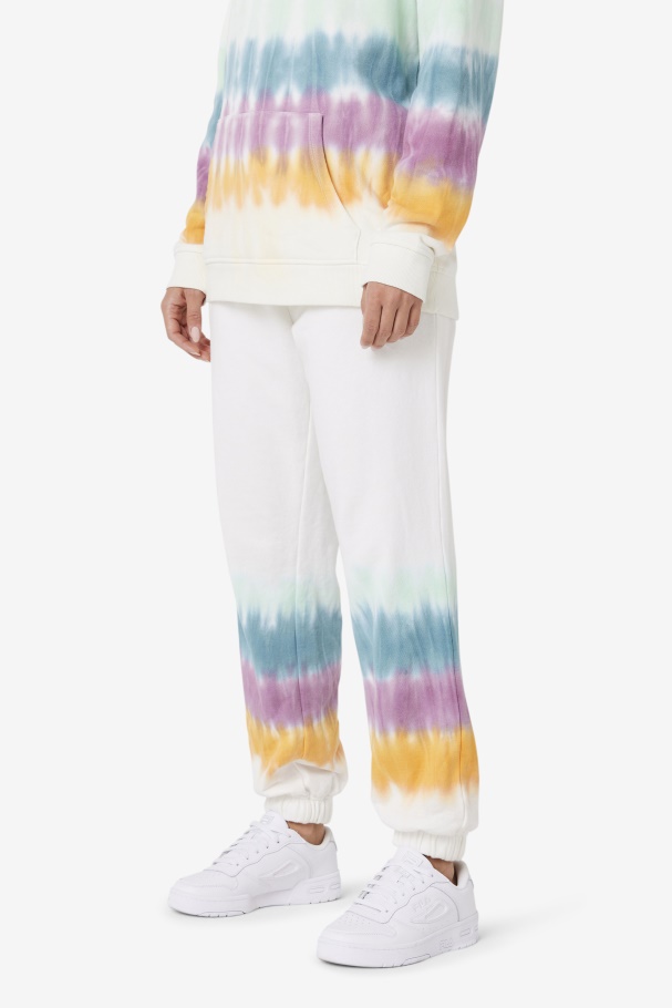 Raleigh Tie Dye Jogger White Tie Dye Fila UK