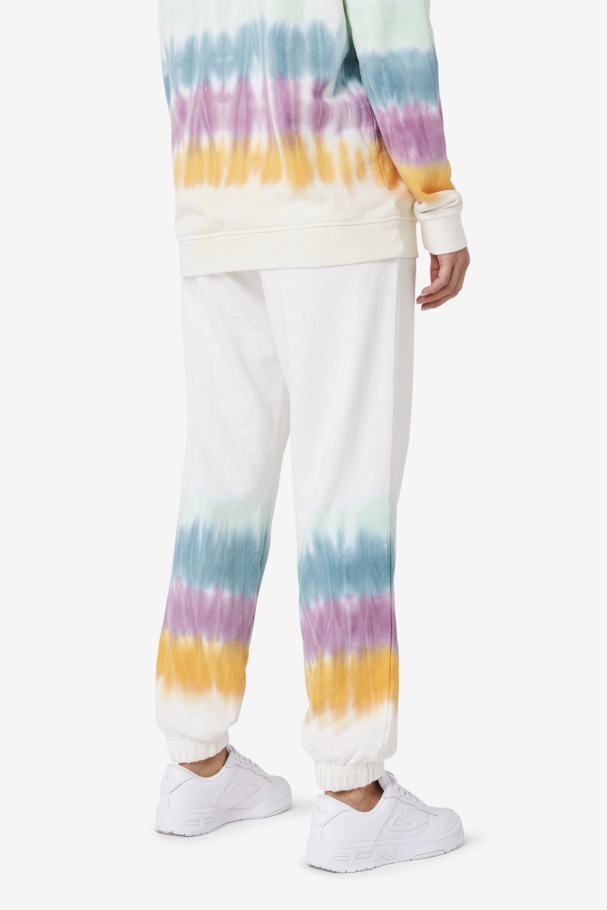Raleigh Tie Dye Jogger White Tie Dye Fila UK