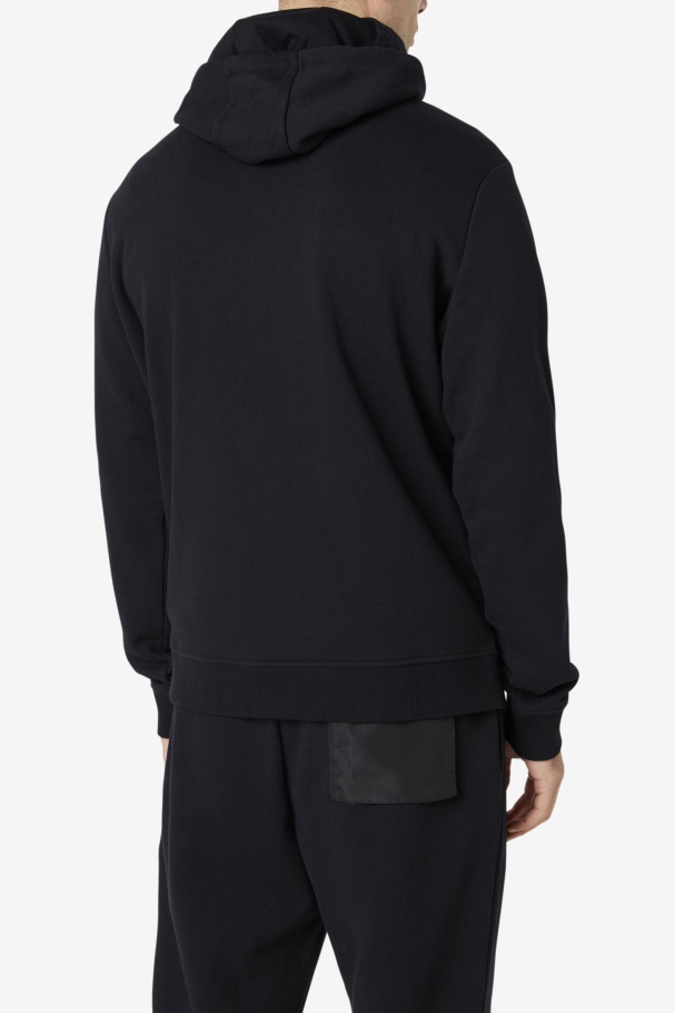 Mekong Hoodie Black Fila UK
