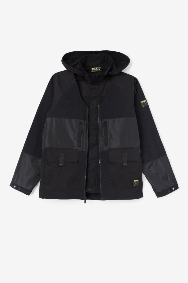 Fila UK Black Tate 3-In-1 Utility Jacket