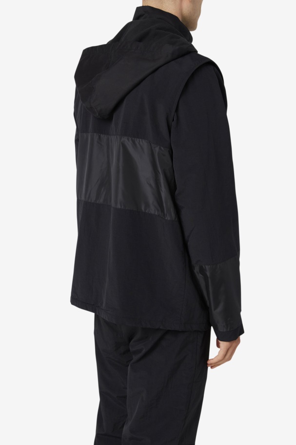 Fila UK Black Tate 3-In-1 Utility Jacket