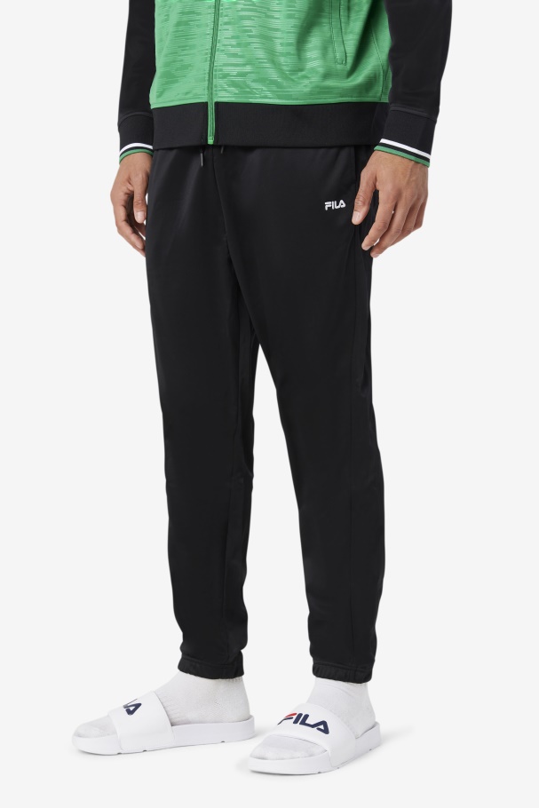 Nigeria Track Pant Black/White Fila UK