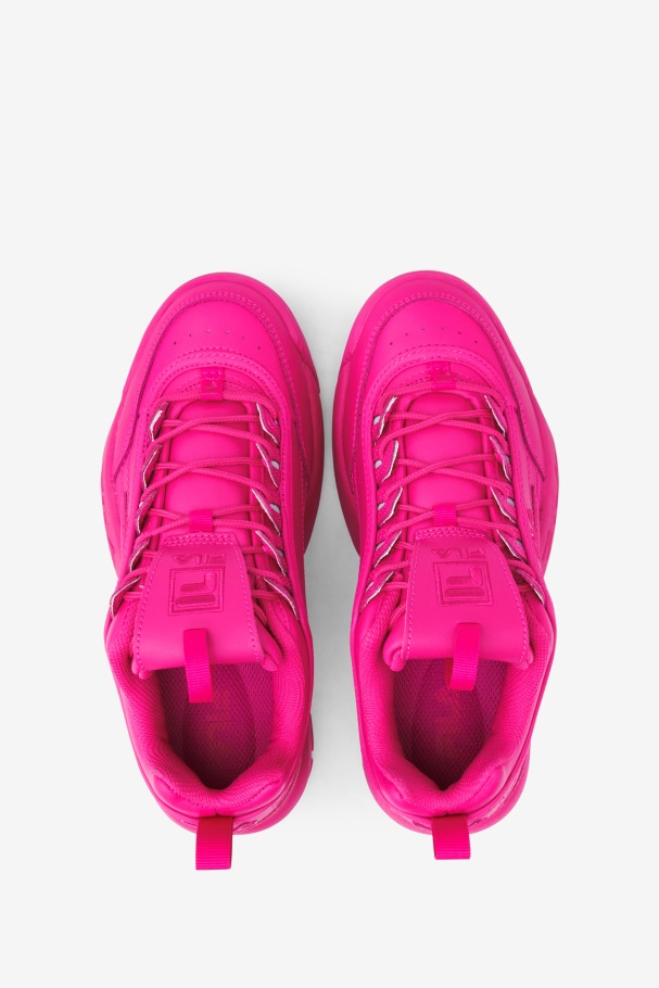 Women\'s Disruptor 2 Premium Pink Glo Fila UK