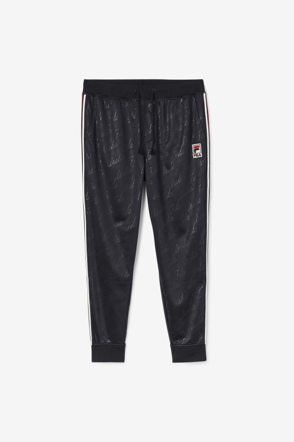 Ridd Track Pant Fila UK Black/Gardenia/Yellow