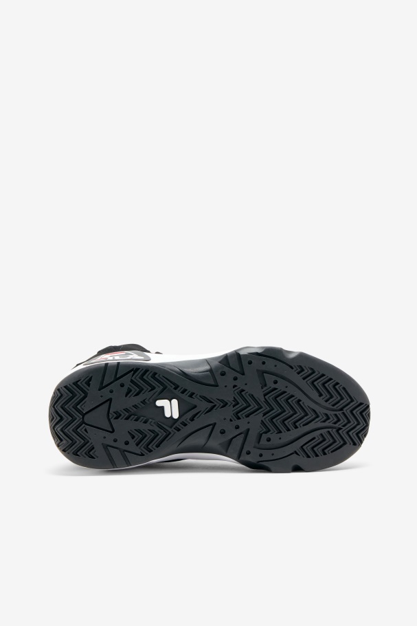 Women\'s Grant Hill 1 Black/White/Red Fila UK