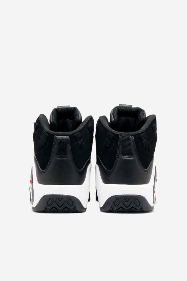 Women\'s Grant Hill 1 Black/White/Red Fila UK