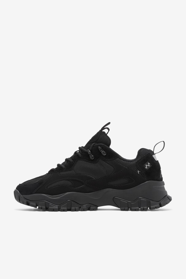 Black/Metallic Silver Fila UK Men\'s Ray Tracer TR 2