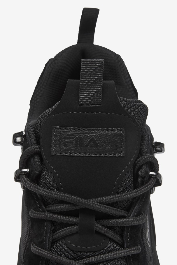 Black/Metallic Silver Fila UK Men\'s Ray Tracer TR 2