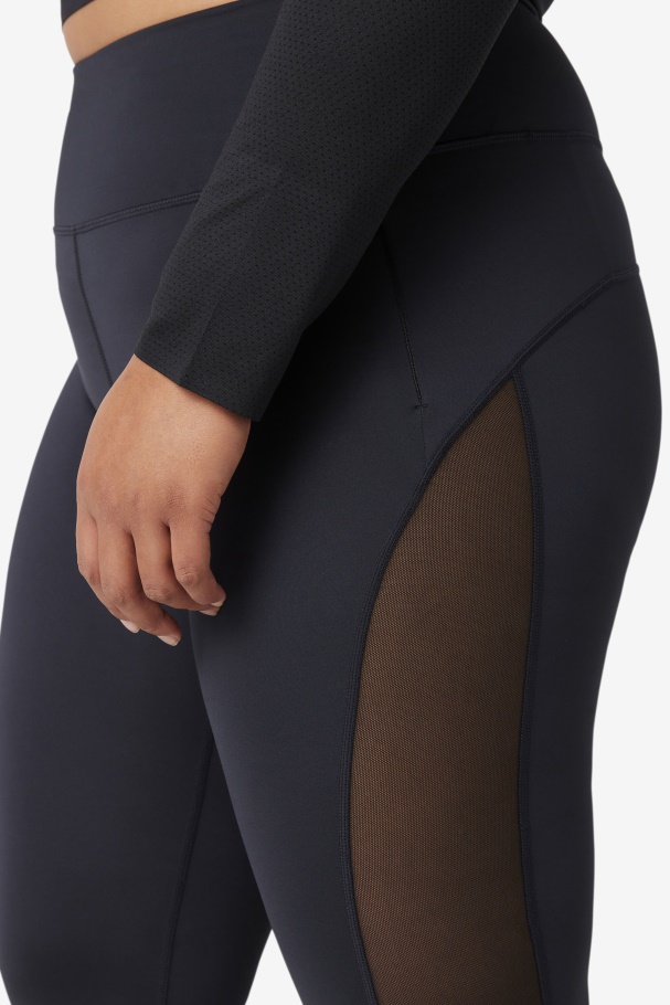 Fila UK Black Forza 7/8 Legging