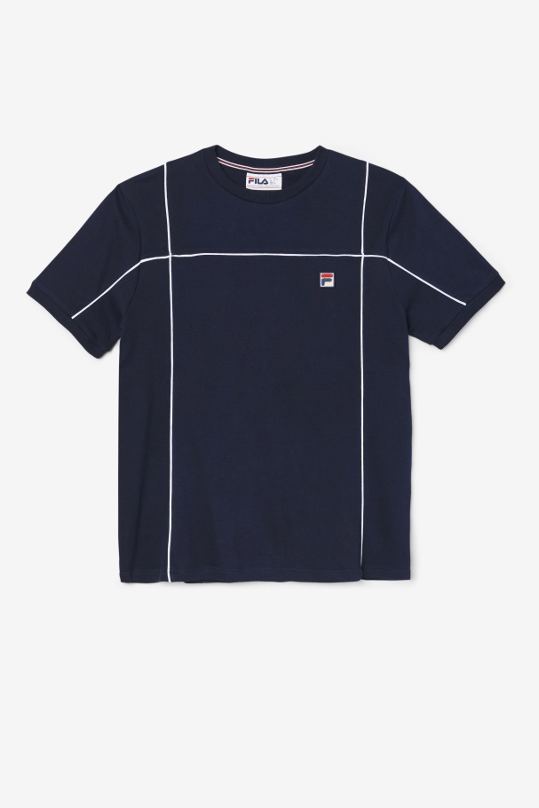 Terrinda Crew Navy/White Fila UK