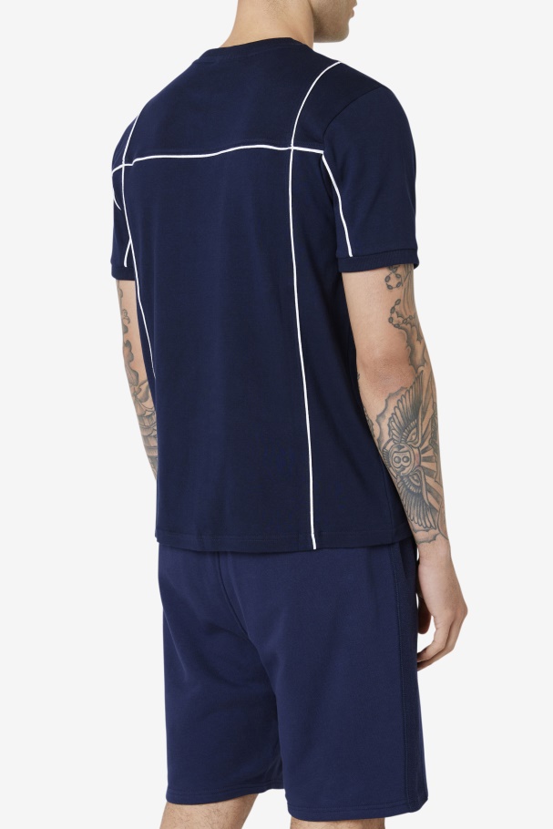 Terrinda Crew Navy/White Fila UK