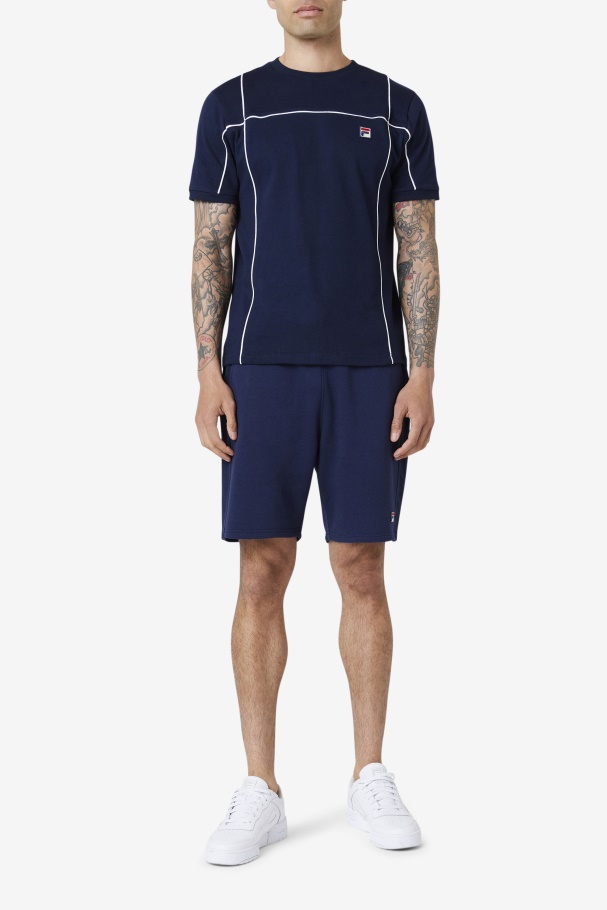 Terrinda Crew Navy/White Fila UK