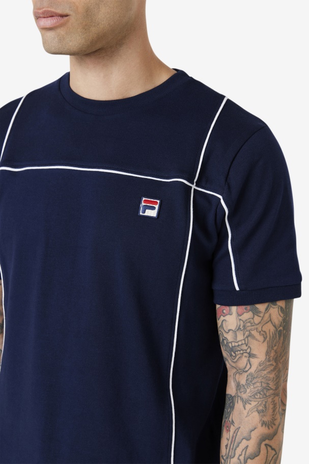 Terrinda Crew Navy/White Fila UK