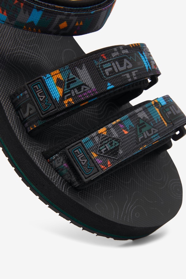Fila UK Black/June Bug/Saffron Men\'s Drifter DNS