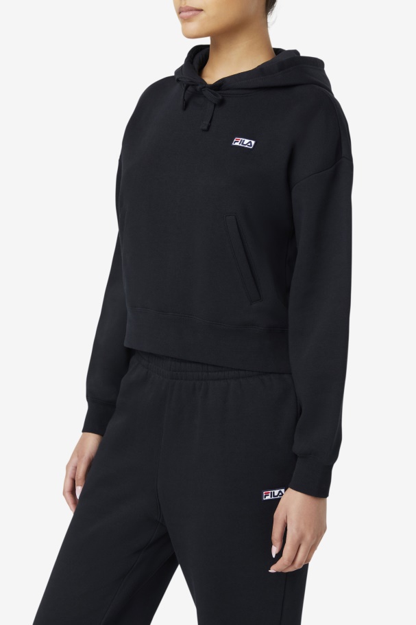 Fila UK Black Marina Hoodie