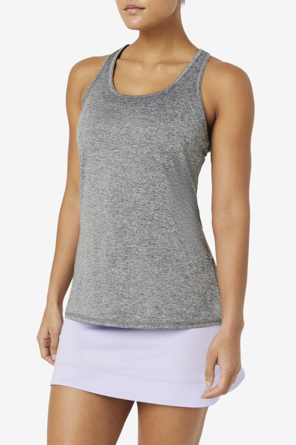 Heather Fila UK Pickleball Racerback Tank
