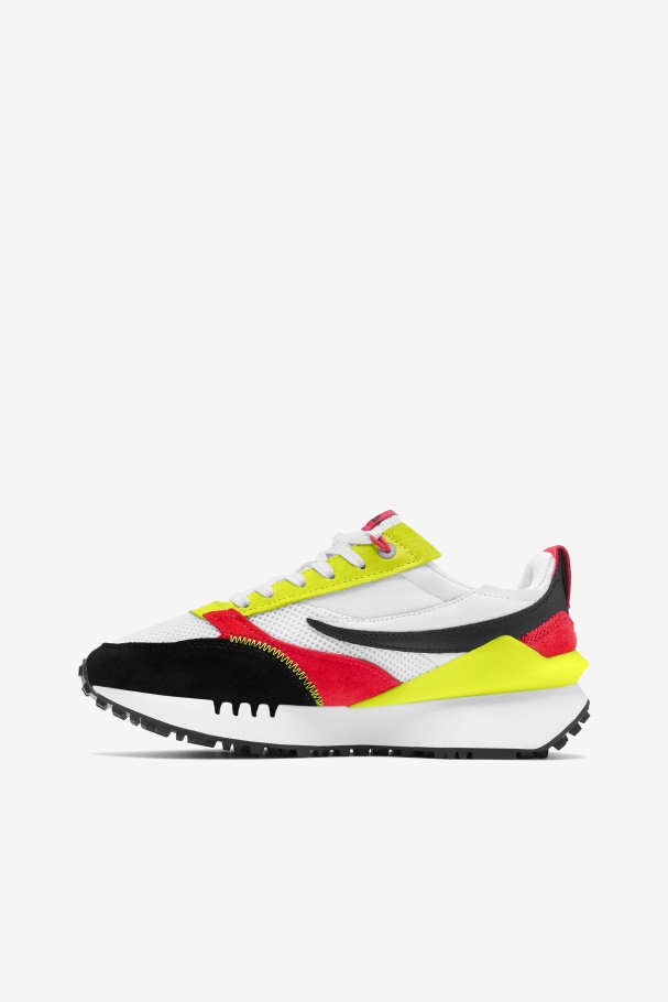Women\'s Renno N-Generation White/Diva Pink/Yellow Fila UK