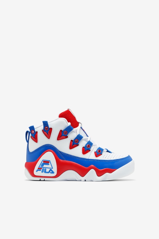 Fila UK White/Red/Blue Little Kids' Grant Hill 1