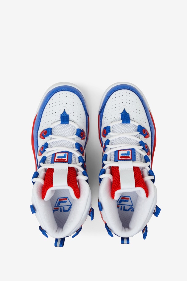 Fila UK White/Red/Blue Little Kids\' Grant Hill 1