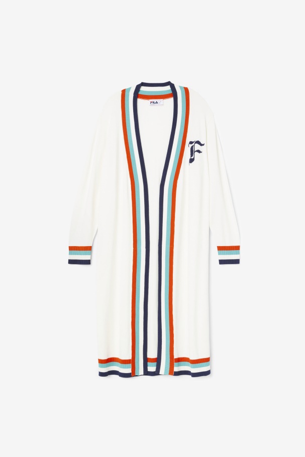 Fila UK Angelina Maxi Cardigan Tofu
