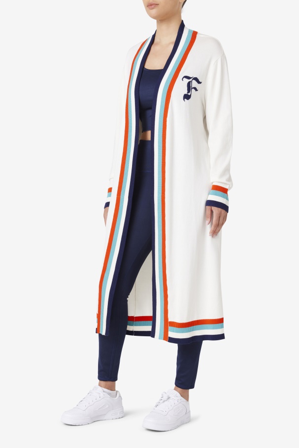 Fila UK Angelina Maxi Cardigan Tofu