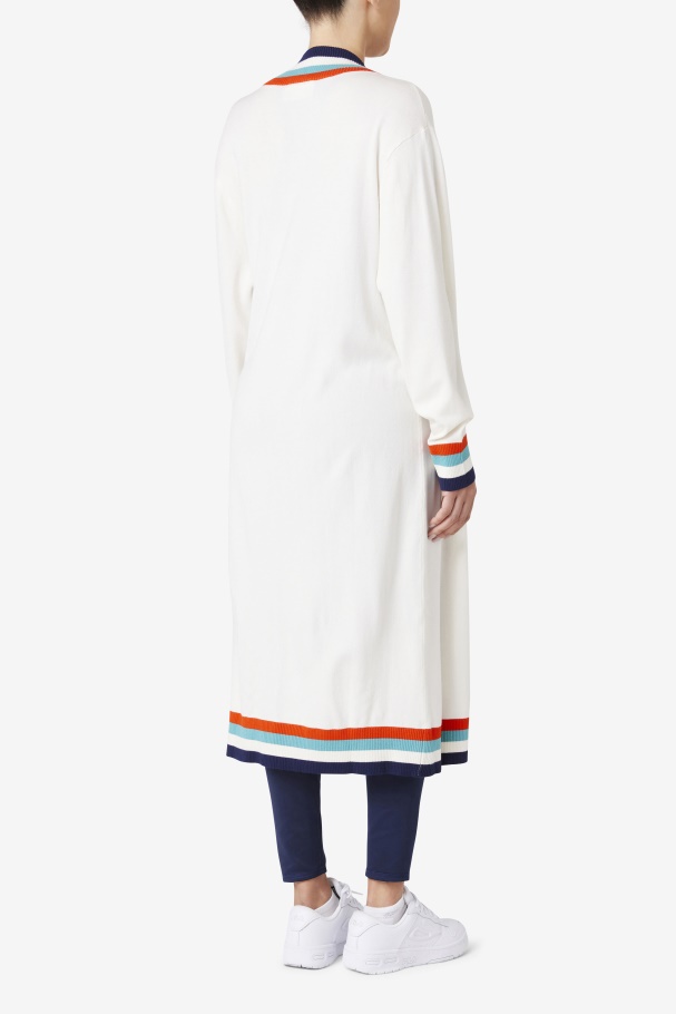 Fila UK Angelina Maxi Cardigan Tofu