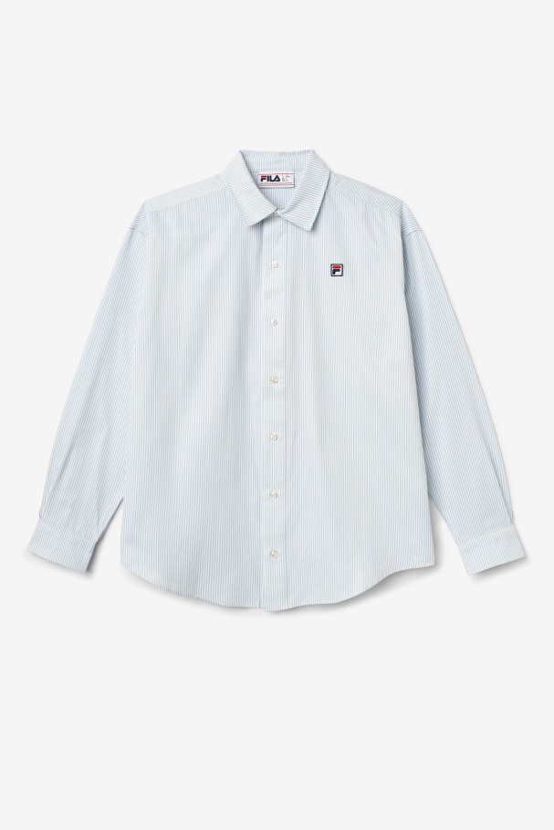Ariella Dress Shirt Blue/White Fila UK