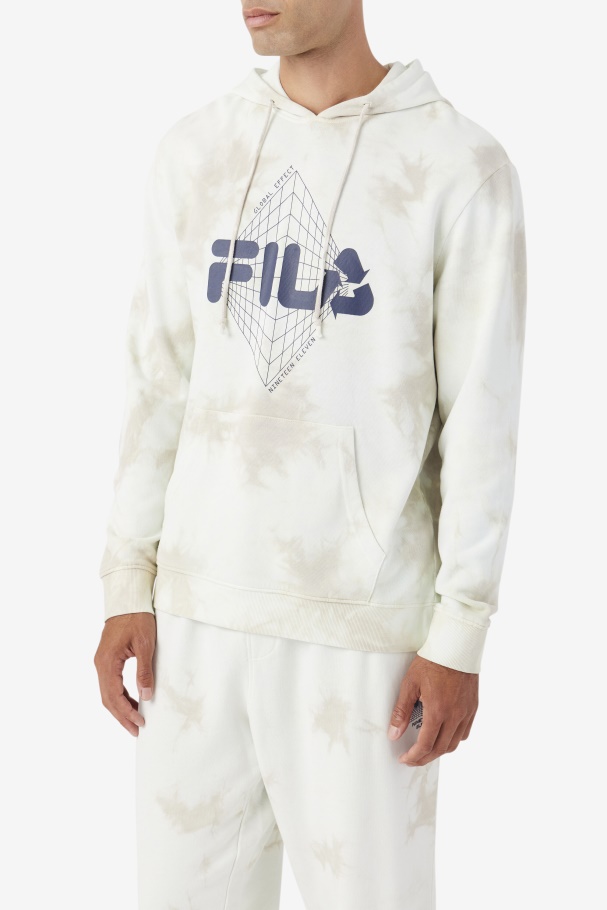 Fila UK Stone/Navy Moshi Hoodie
