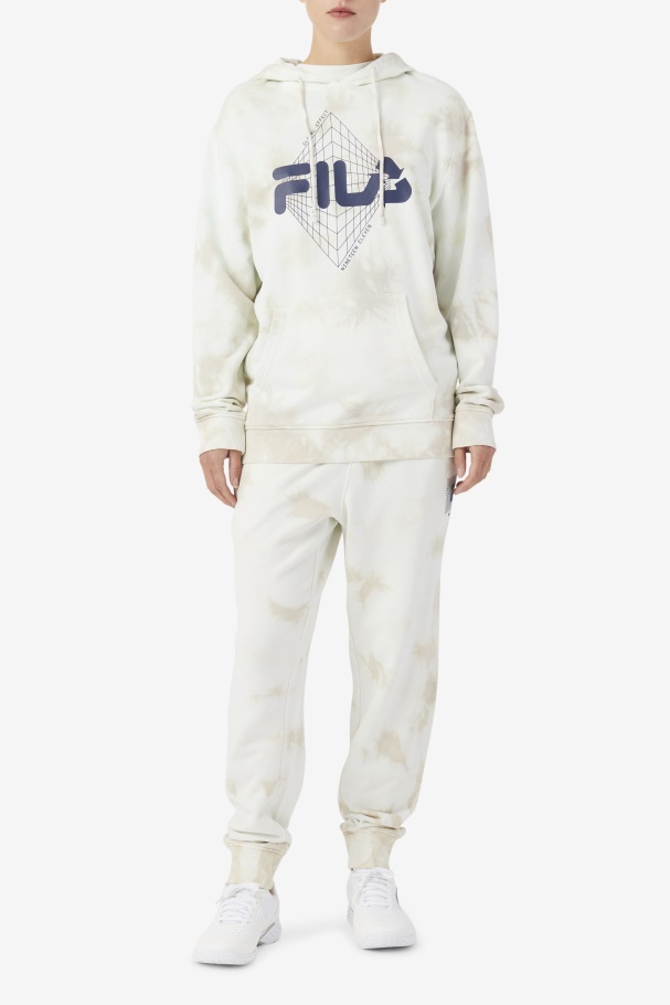 Fila UK Stone/Navy Moshi Hoodie