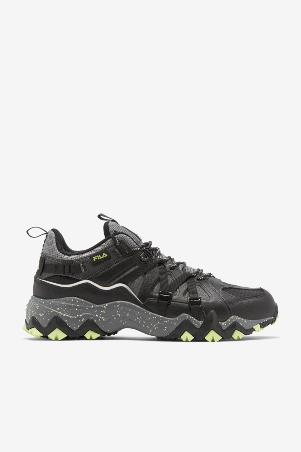 Fila UK Castlerock/Black/Sunny Lime Men's Excursion