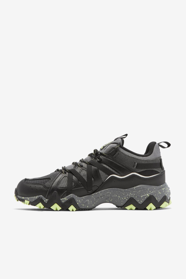 Fila UK Castlerock/Black/Sunny Lime Men\'s Excursion