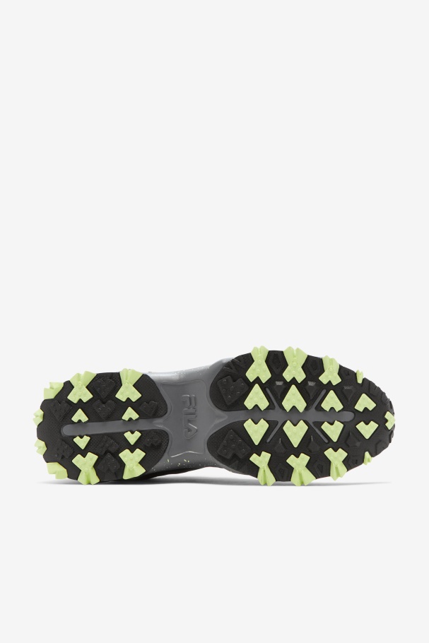 Fila UK Castlerock/Black/Sunny Lime Men\'s Excursion