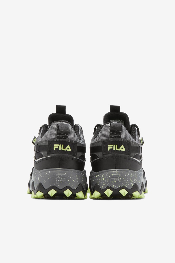 Fila UK Castlerock/Black/Sunny Lime Men\'s Excursion