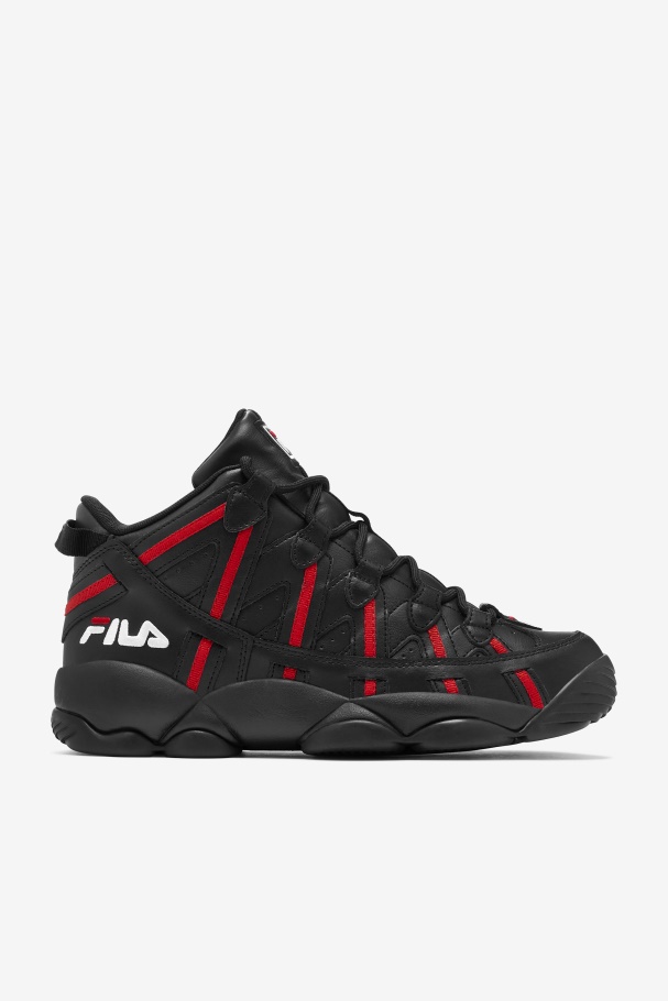 Fila UK Black/Red/White Men's Stackhouse Spaghetti