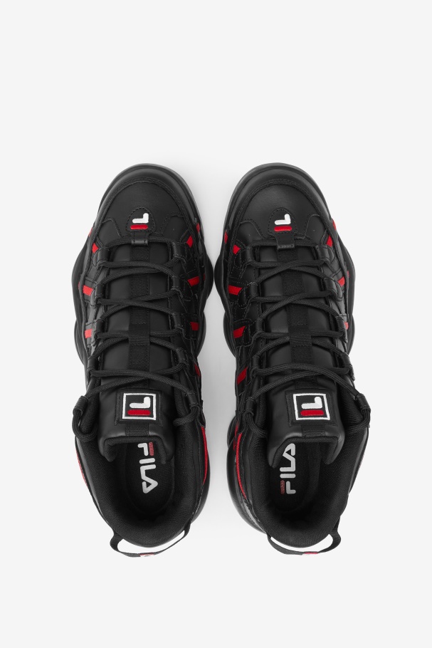 Fila UK Black/Red/White Men\'s Stackhouse Spaghetti