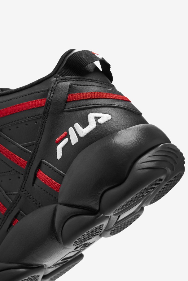 Fila UK Black/Red/White Men\'s Stackhouse Spaghetti