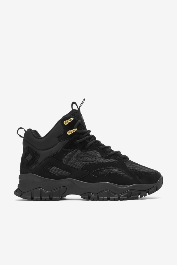 Black Men's Ray Tracer TR 2 Mid Fila UK