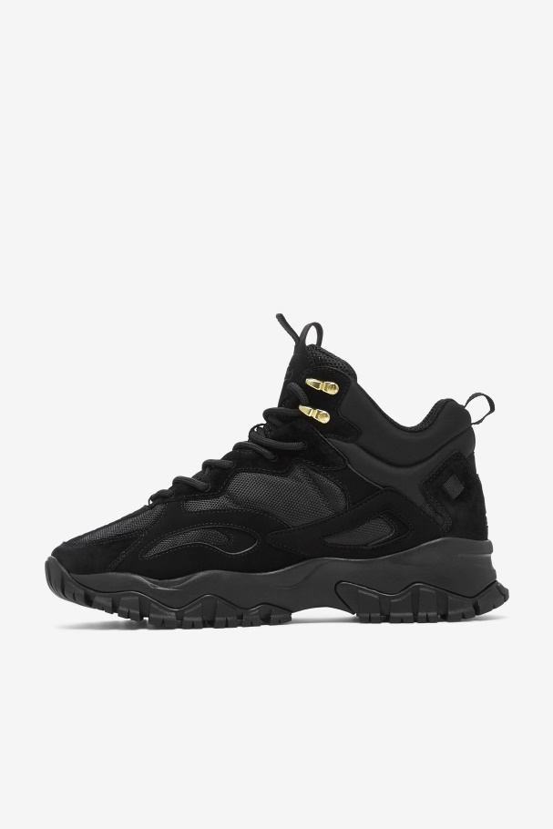 Black Men\'s Ray Tracer TR 2 Mid Fila UK