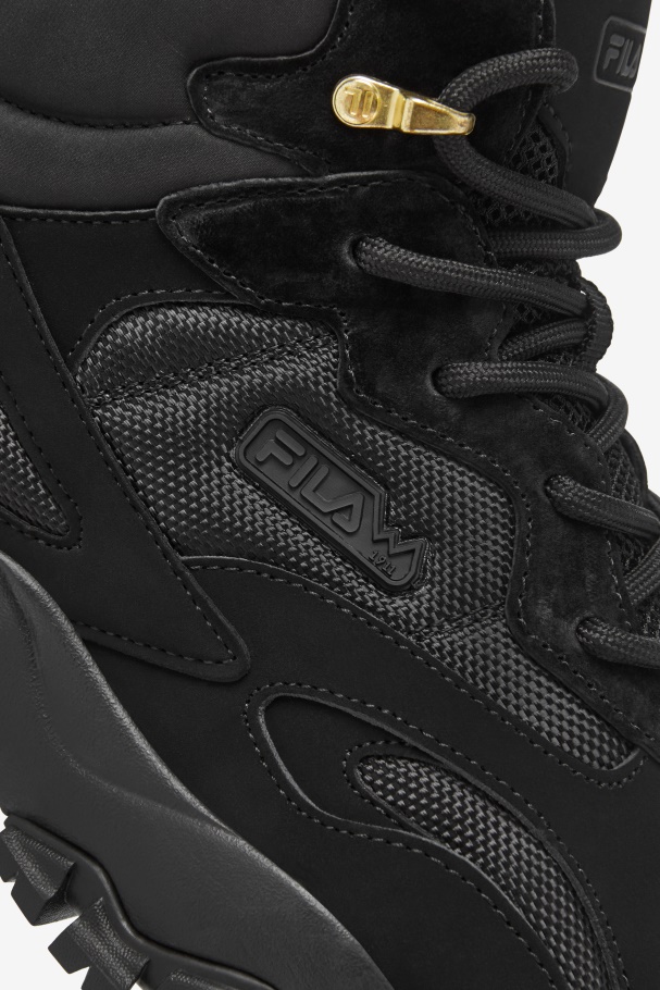 Black Men\'s Ray Tracer TR 2 Mid Fila UK