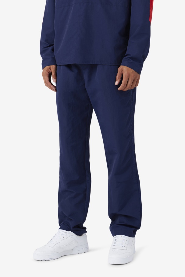 Navy Fila UK Bevans Park Woven Jogger