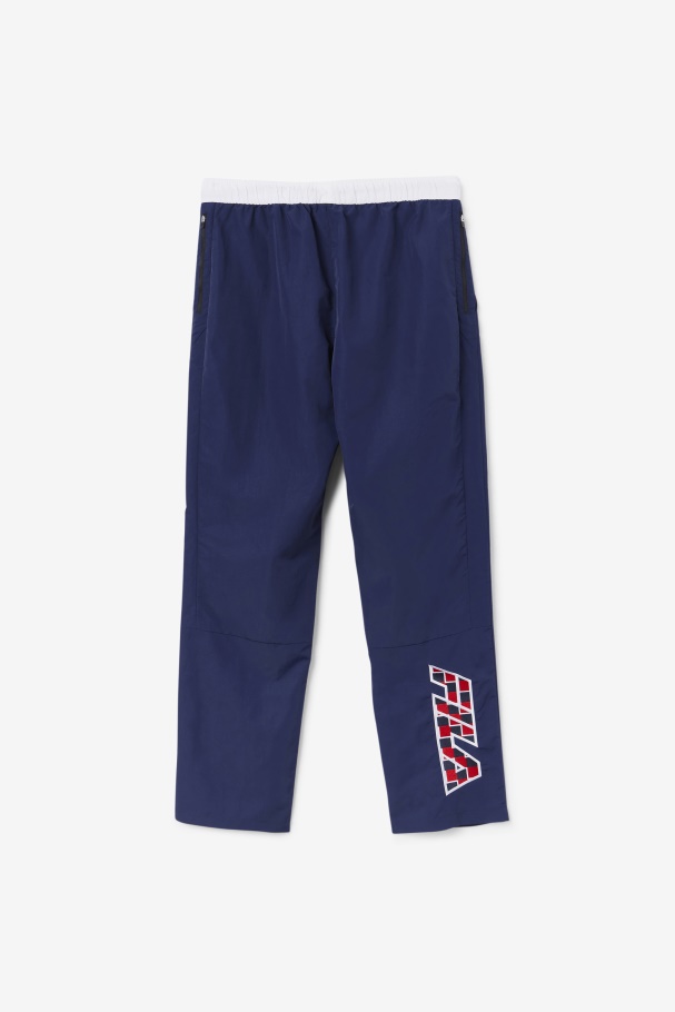 Navy Fila UK Bevans Park Woven Jogger