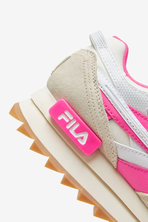 Fila UK Women\'s Sandenal Orbit White/Pink/White