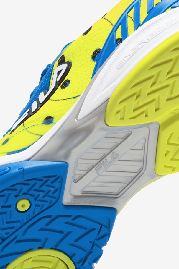 Fila UK Men\'s Volley Zone Blue/White/Yellow