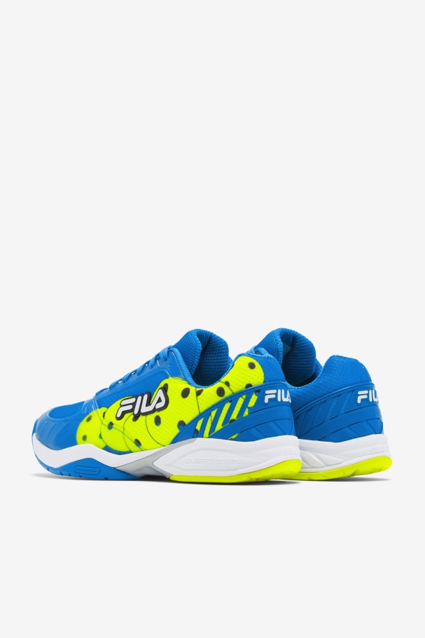 Fila UK Men\'s Volley Zone Blue/White/Yellow